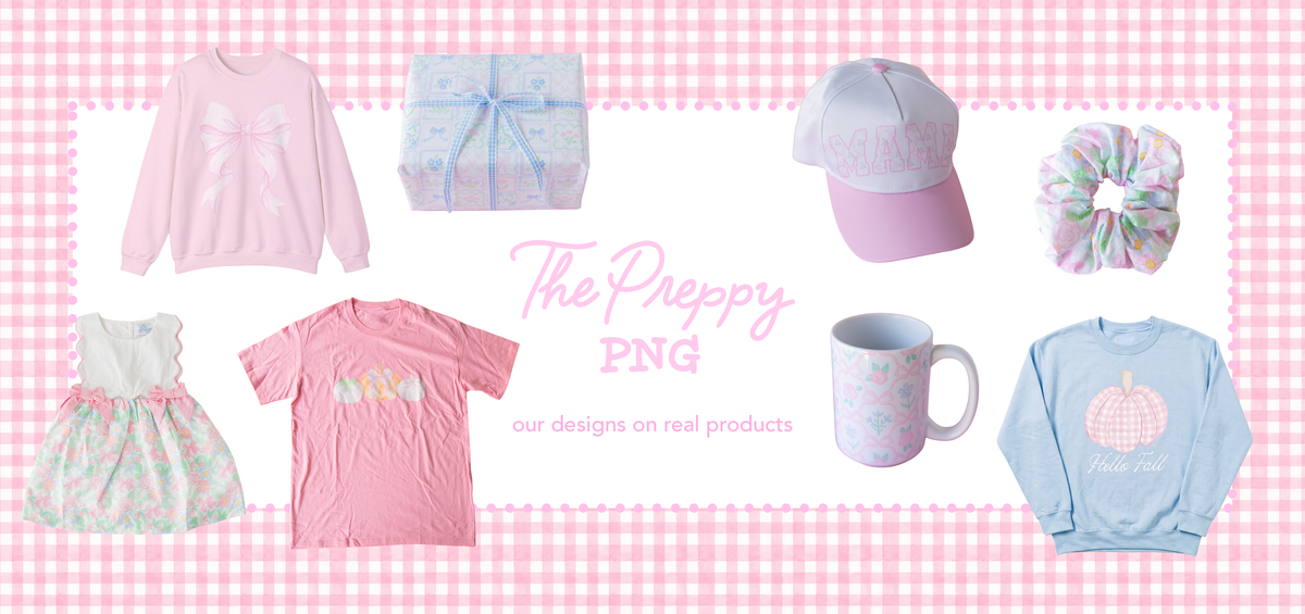 Preppy Christmas Watercolor Clipart Bundle | 48 PNGs – The Preppy PNG