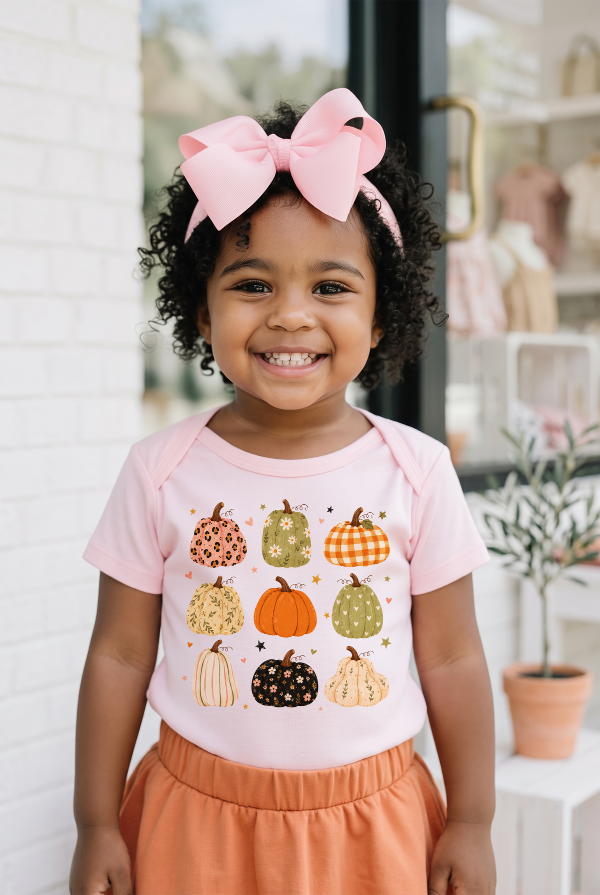 Pink Toddler T-Shirt Mockup | Little Girl Boutique Photo