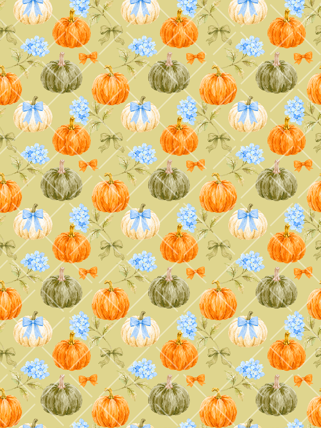 15 Grandmillennial Autumn Seamless Patterns