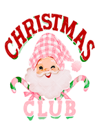 Pink Santa Christmas Club PNG & Mockup Photo Kit
