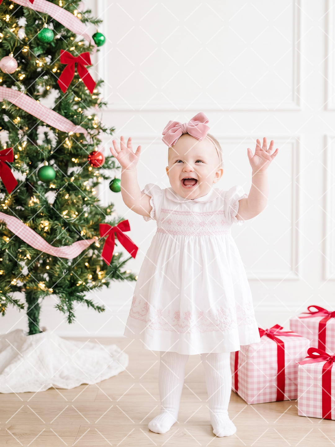 Family Christmas Photoshoot Styled Stock Photo Bundle