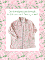 Pink Rose & Bow Watercolor Seamless Pattern