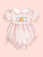 Fall Smocked Children's Clothing Watercolor Clipart Set