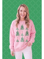 Pink Bow Christmas Tree PNG Design + 13 Styled Mockups