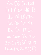 Amy Girl Playful Coquette Script Font