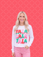 Fa La La Retro Christmas PNG Design + Styled Mockups