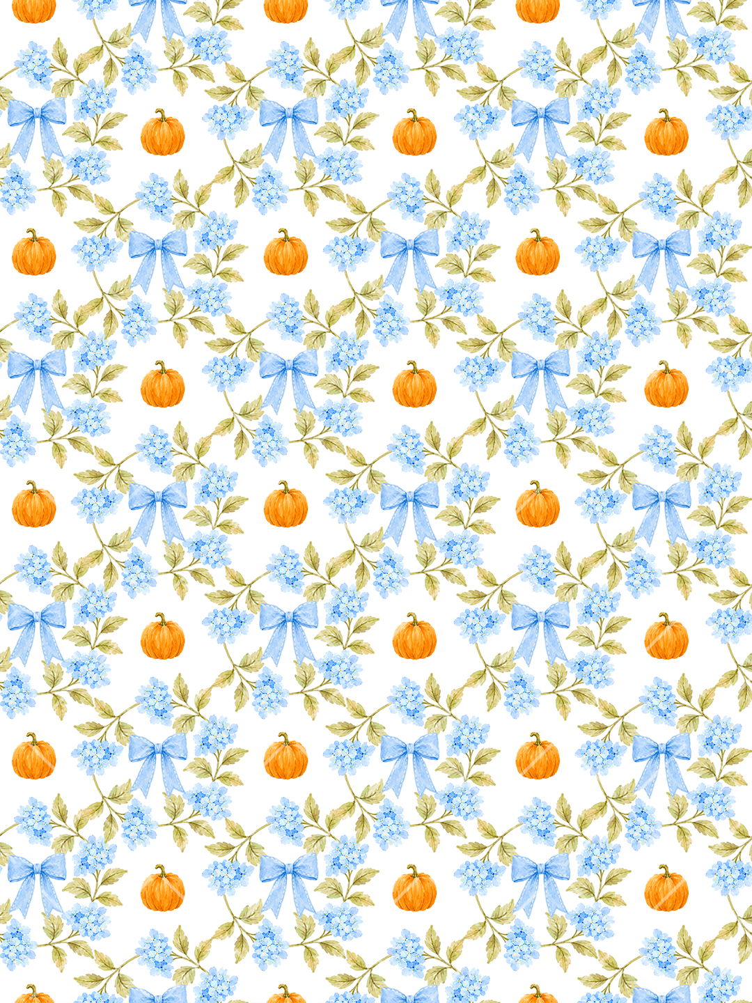 15 Grandmillennial Autumn Seamless Patterns