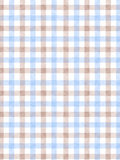 Soft watercolor plaid pattern with overlapping powder blue and warm tan stripes on a light background.